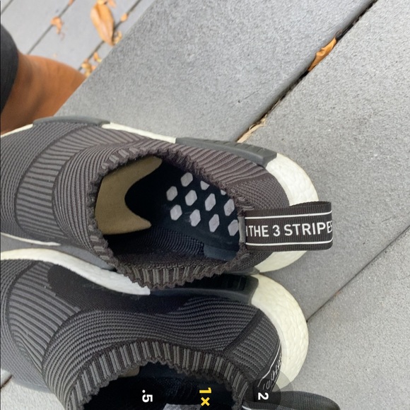 Adidas NMD City Socks Black 9.5 - Picture 3 of 5